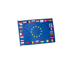 Gamme Europe drapeau pavillon en tissu